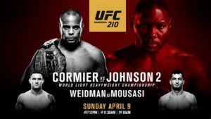 ufc 210 full fight video. Cormier vs johnson 2